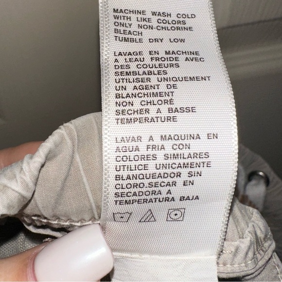 Standard James Perse estilo Gray taupe pull on pants 1 - Picture 8 of 8